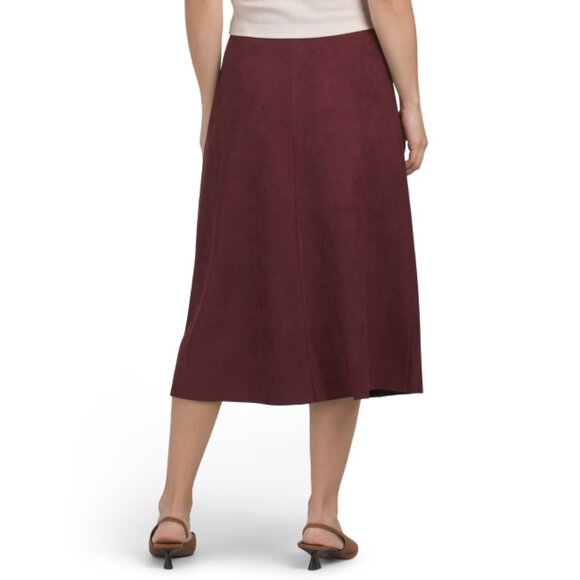 LA VILA MILANO Merlot Skirt - Picture 2 of 2